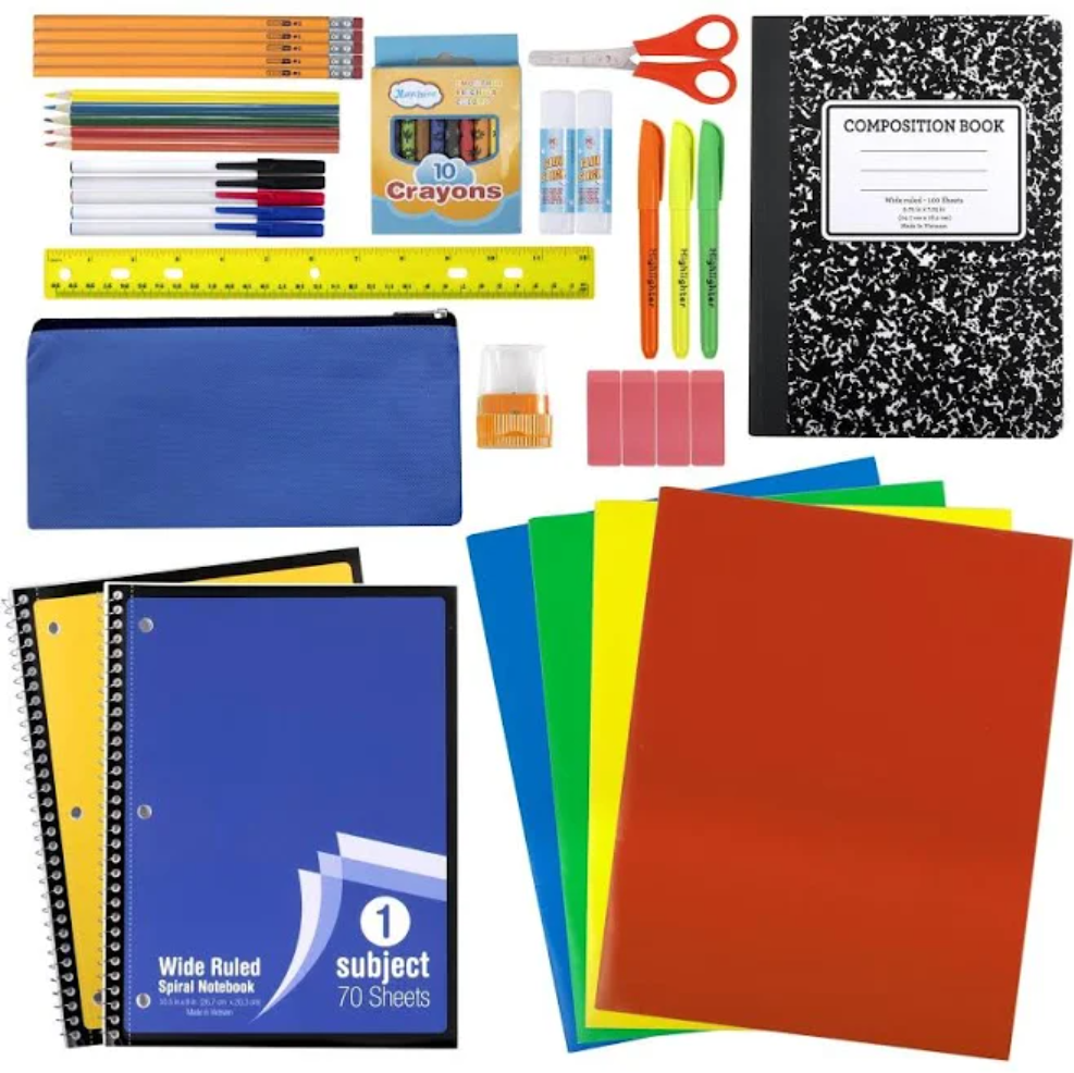 45‑Piece School Supply Kit